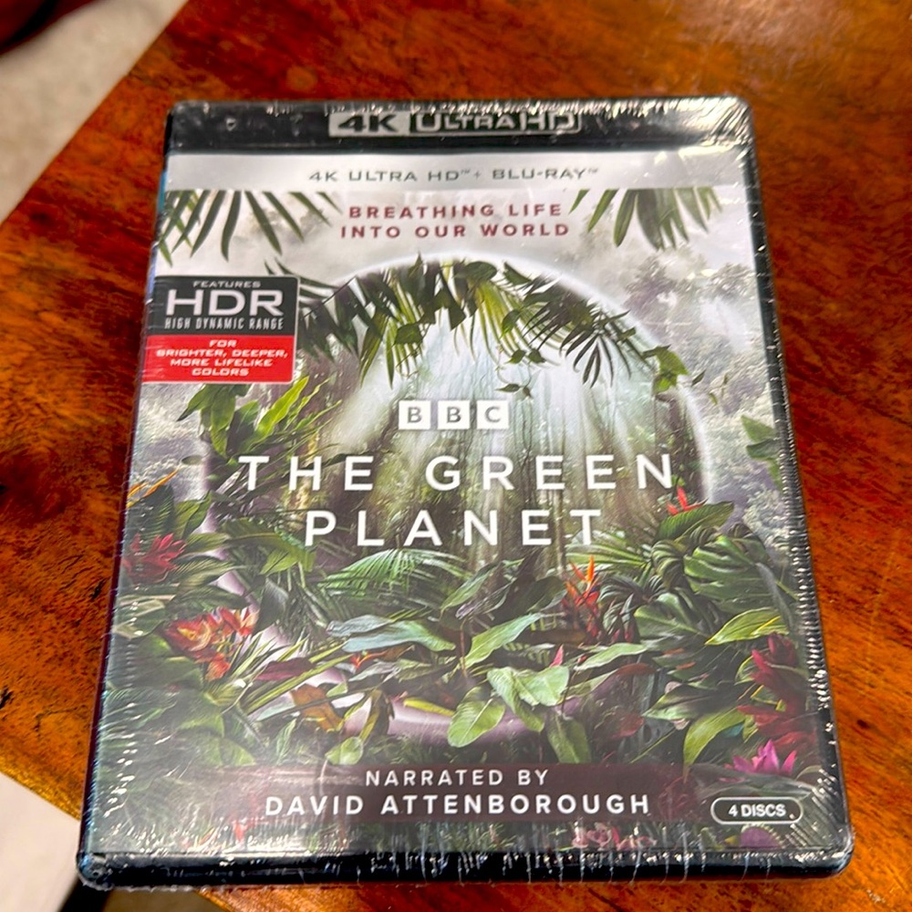 BBC The Green Planet,  4K Ultra HD, new in shrink wrap